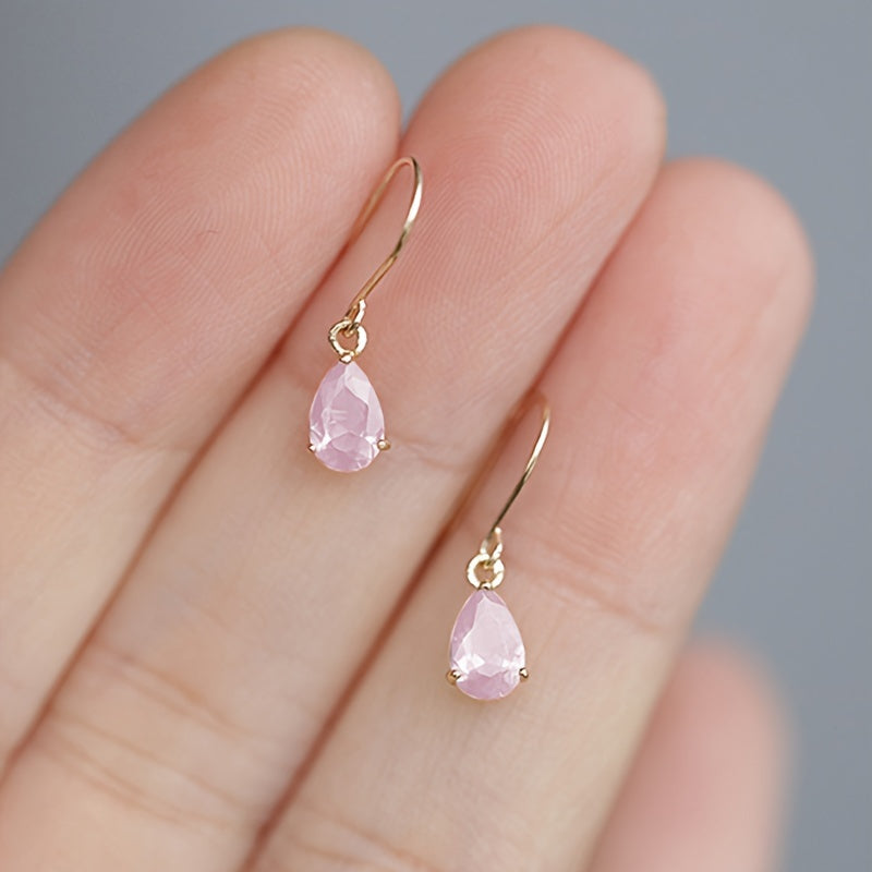 Éclat Royale – 925 Sterling Silver Drop Earrings