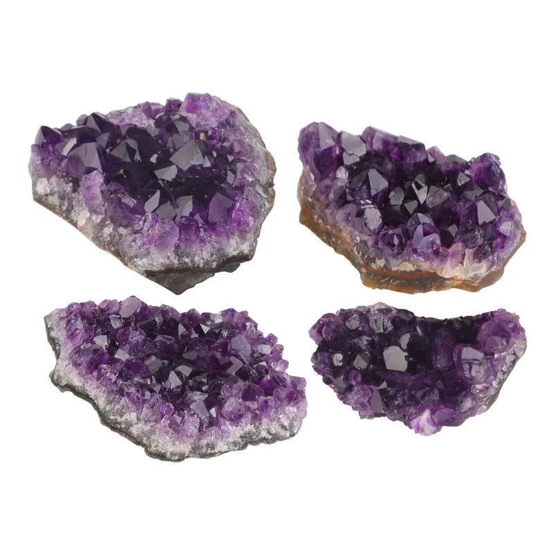 Amethyst Aura Point – Natural Quartz Crystal Geode