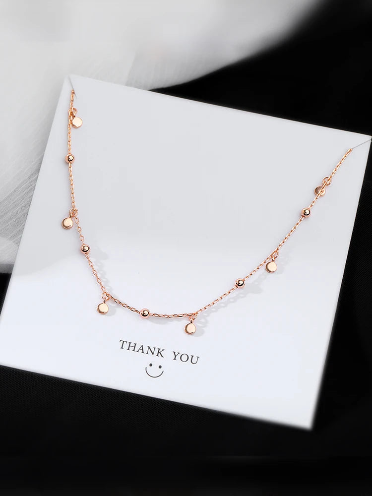 GeoCharm – 925 Sterling Silver Geometric Choker Necklace
