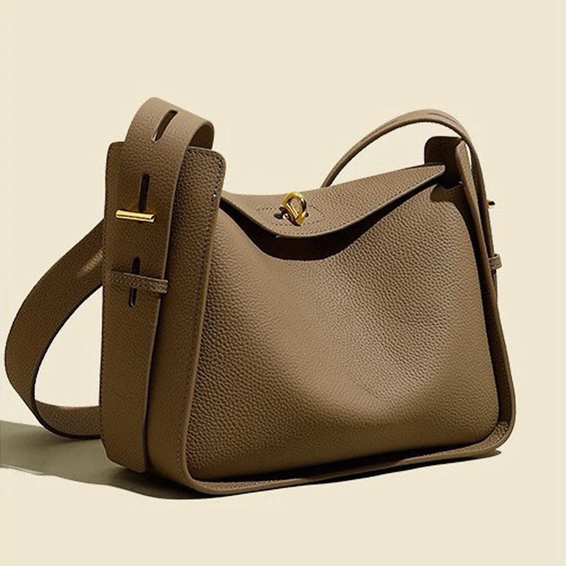 The Mayfair Satchel – Structured Leather Crossbody Bag