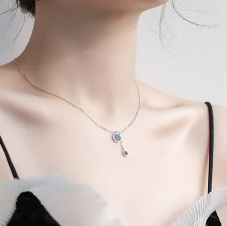 Eterna Round – Classic 925 Sterling Silver Necklace