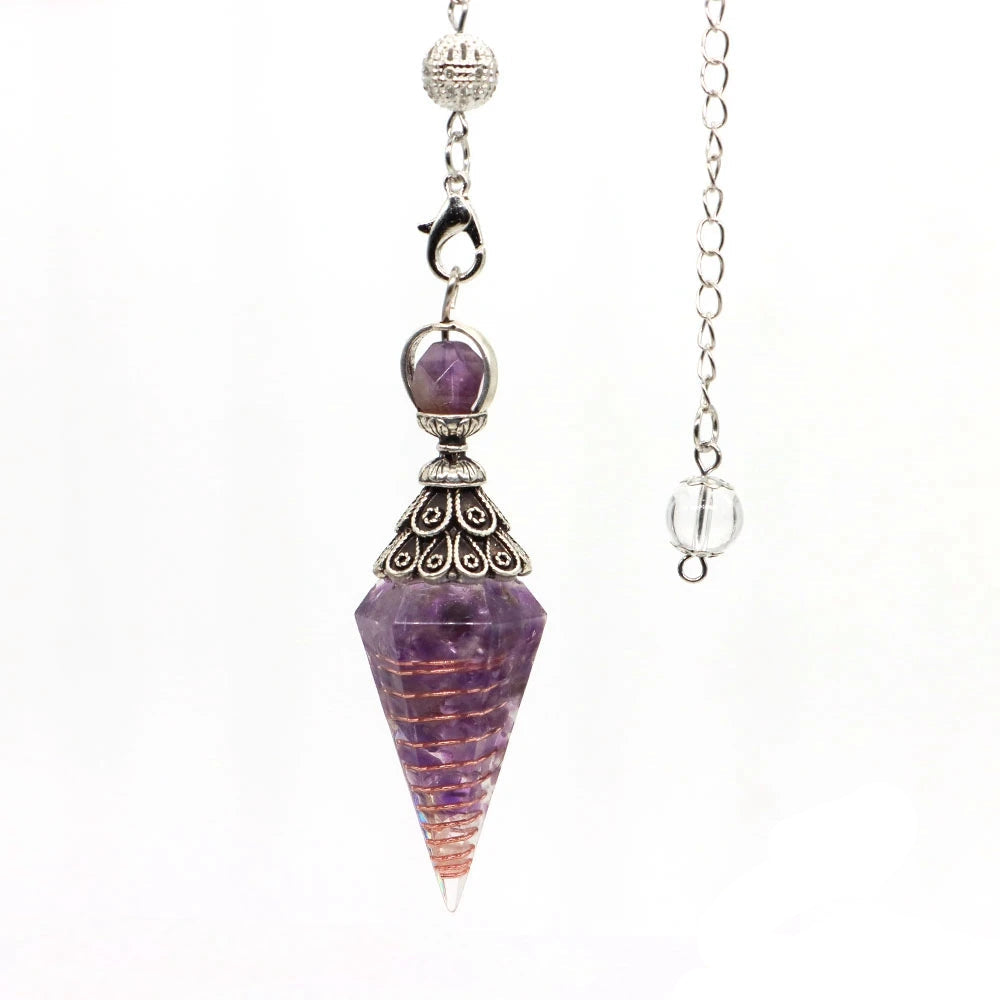 Crystal Essence – Natural Gemstone Energy Pendant