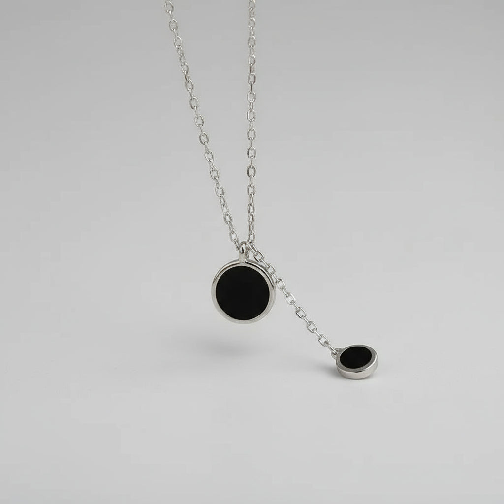 Eterna Round – Classic 925 Sterling Silver Necklace
