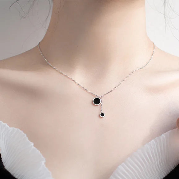 Eterna Round – Classic 925 Sterling Silver Necklace