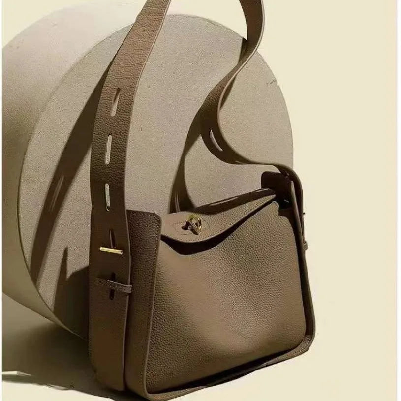 The Mayfair Satchel – Structured Leather Crossbody Bag