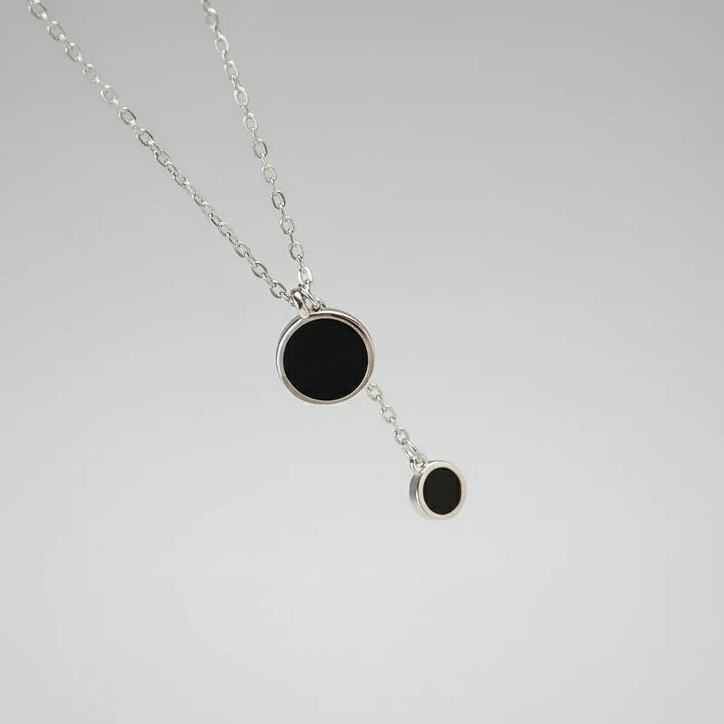 Eterna Round – Classic 925 Sterling Silver Necklace