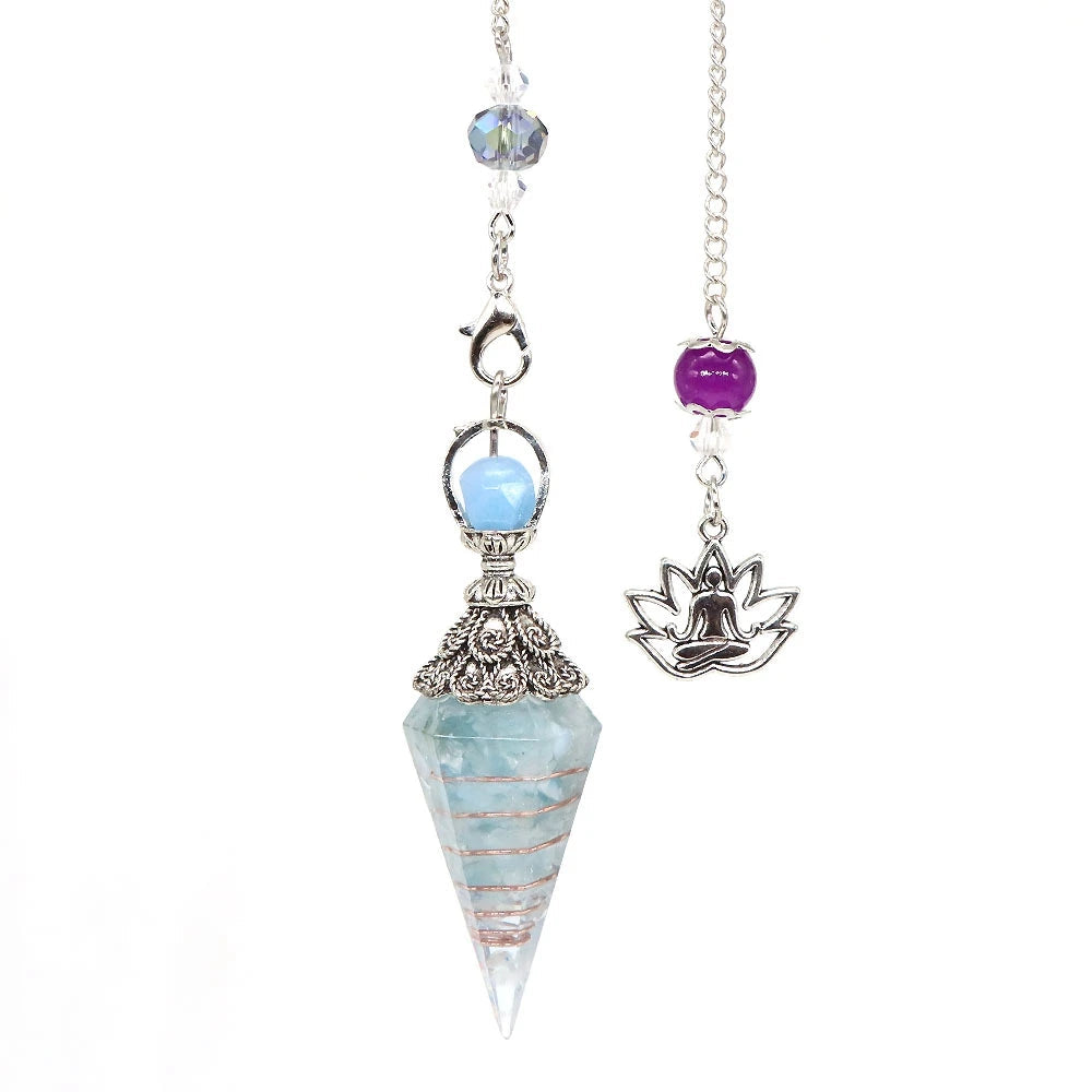 Crystal Essence – Natural Gemstone Energy Pendant
