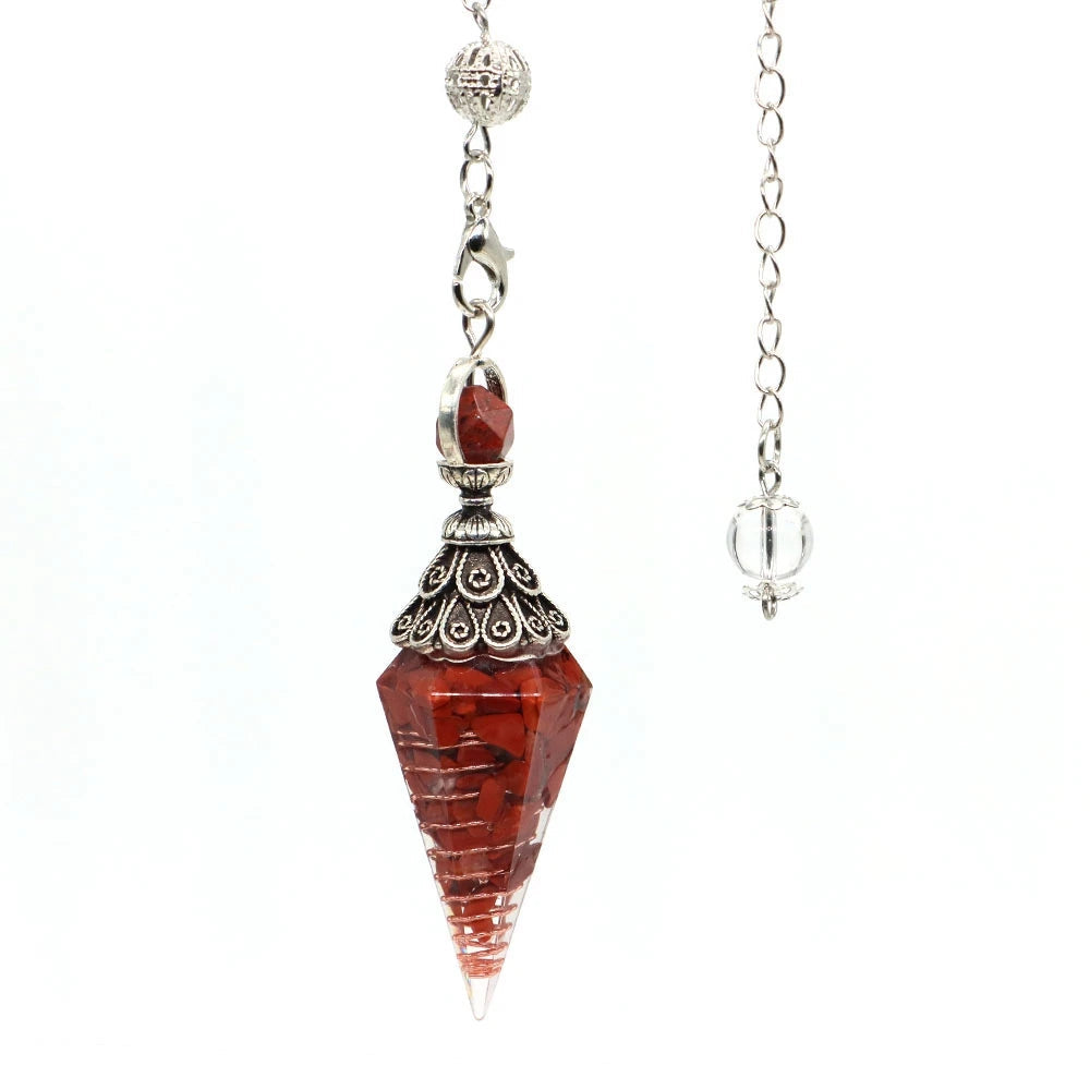 Crystal Essence – Natural Gemstone Energy Pendant