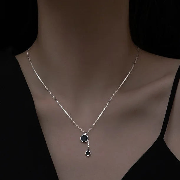 Eterna Round – Classic 925 Sterling Silver Necklace
