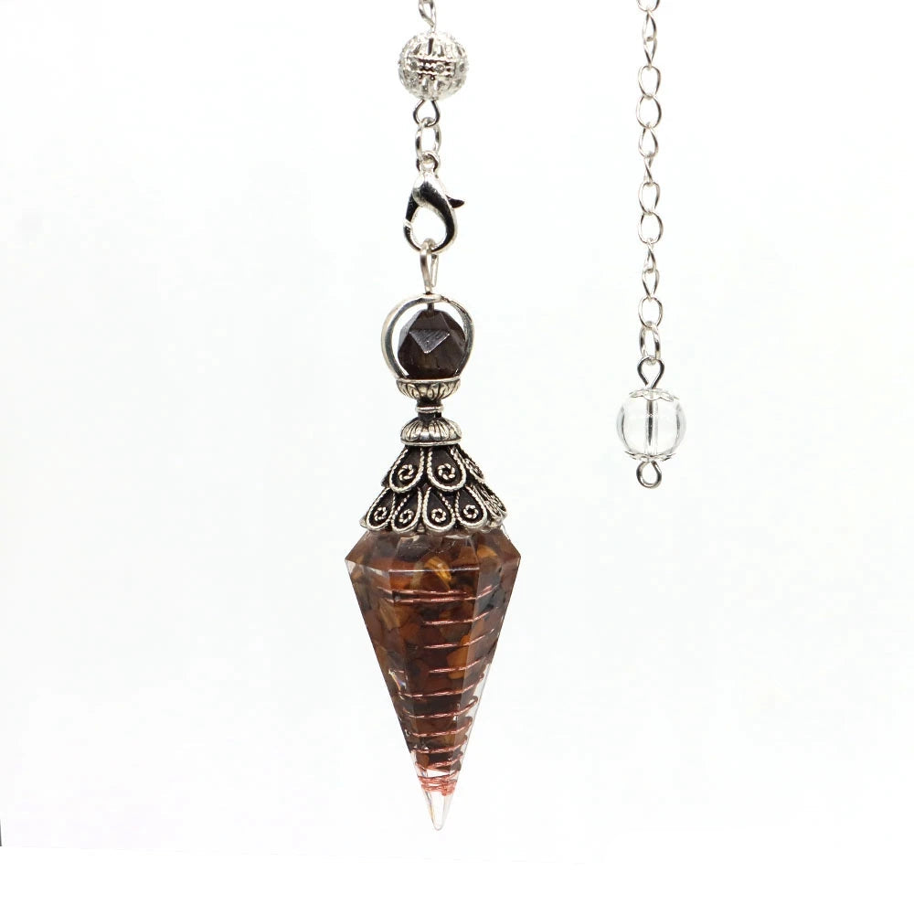 Crystal Essence – Natural Gemstone Energy Pendant