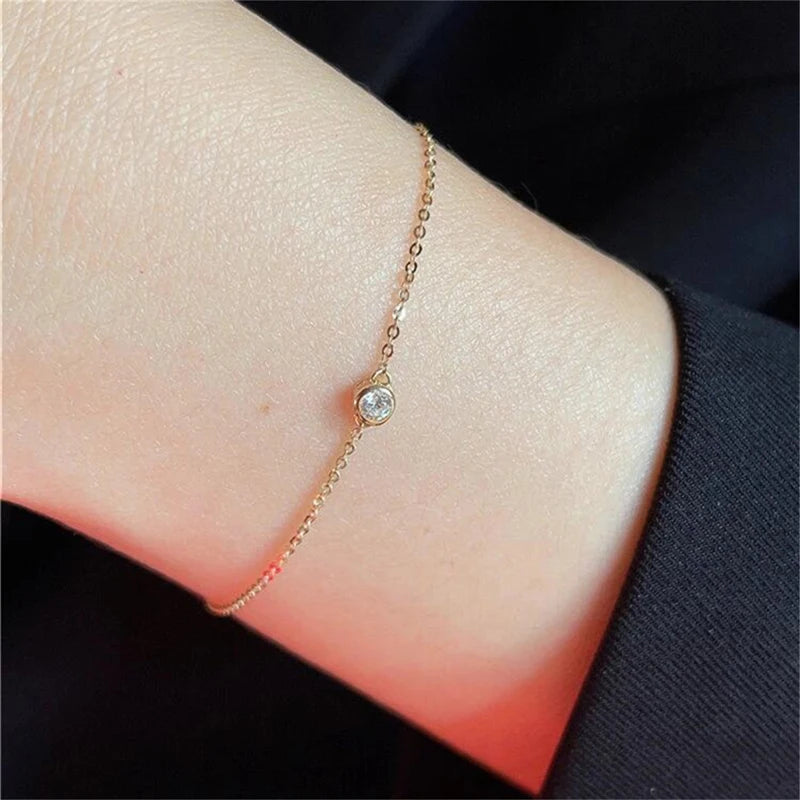 The Chelsea Sparkle Chain Bracelet | 925 Sterling Silver