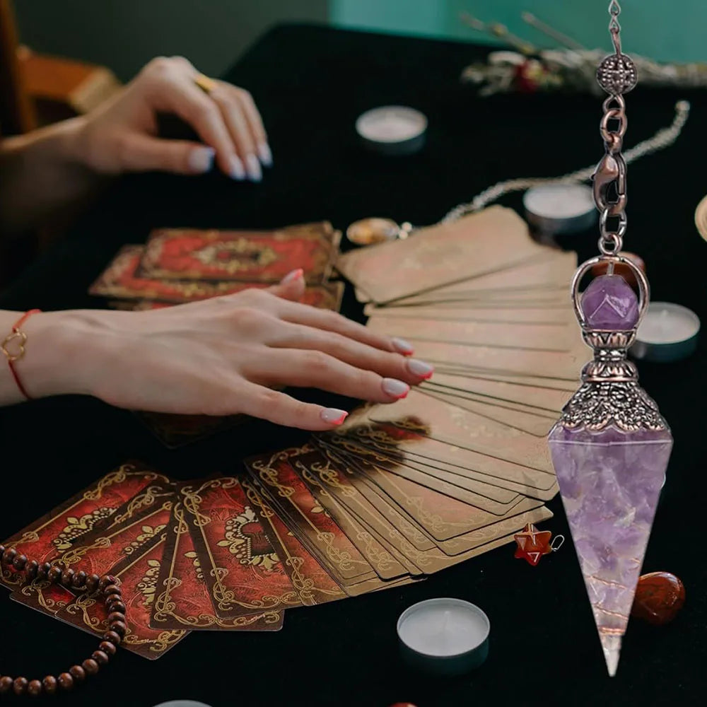 Crystal Essence – Natural Gemstone Energy Pendant