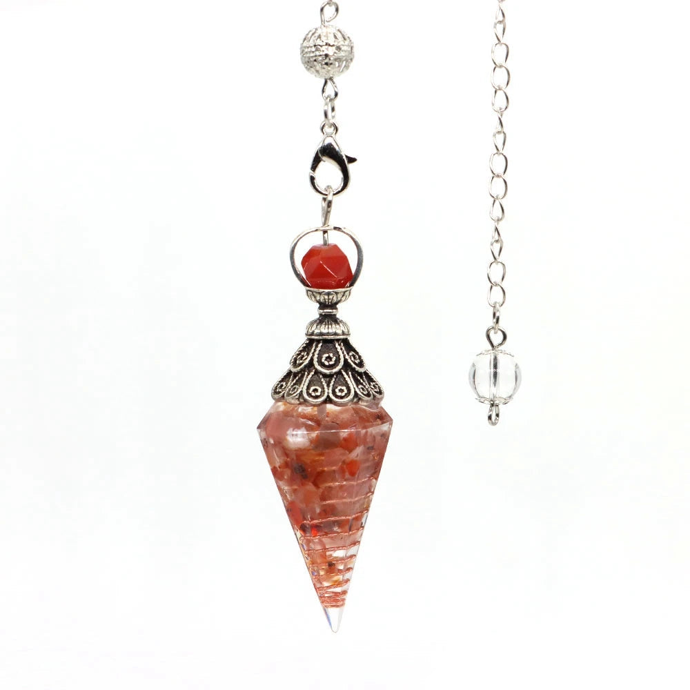 Crystal Essence – Natural Gemstone Energy Pendant