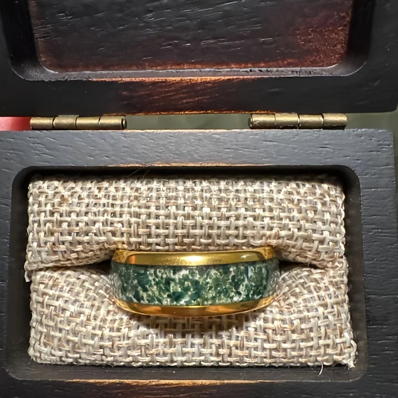 Rings Orion Nebula Forge #1 – Starry Tungsten Unisex Wedding Band