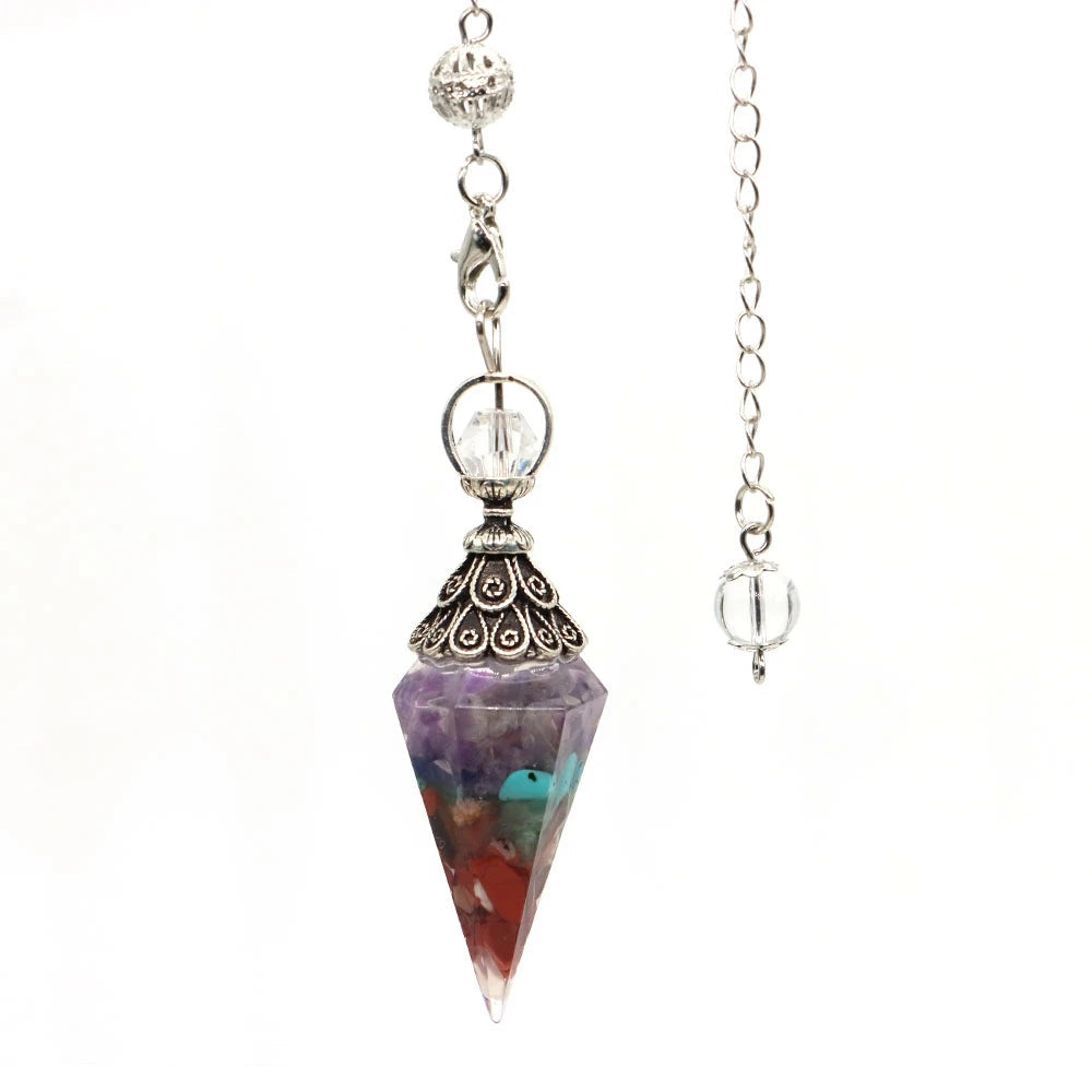 Crystal Essence – Natural Gemstone Energy Pendant