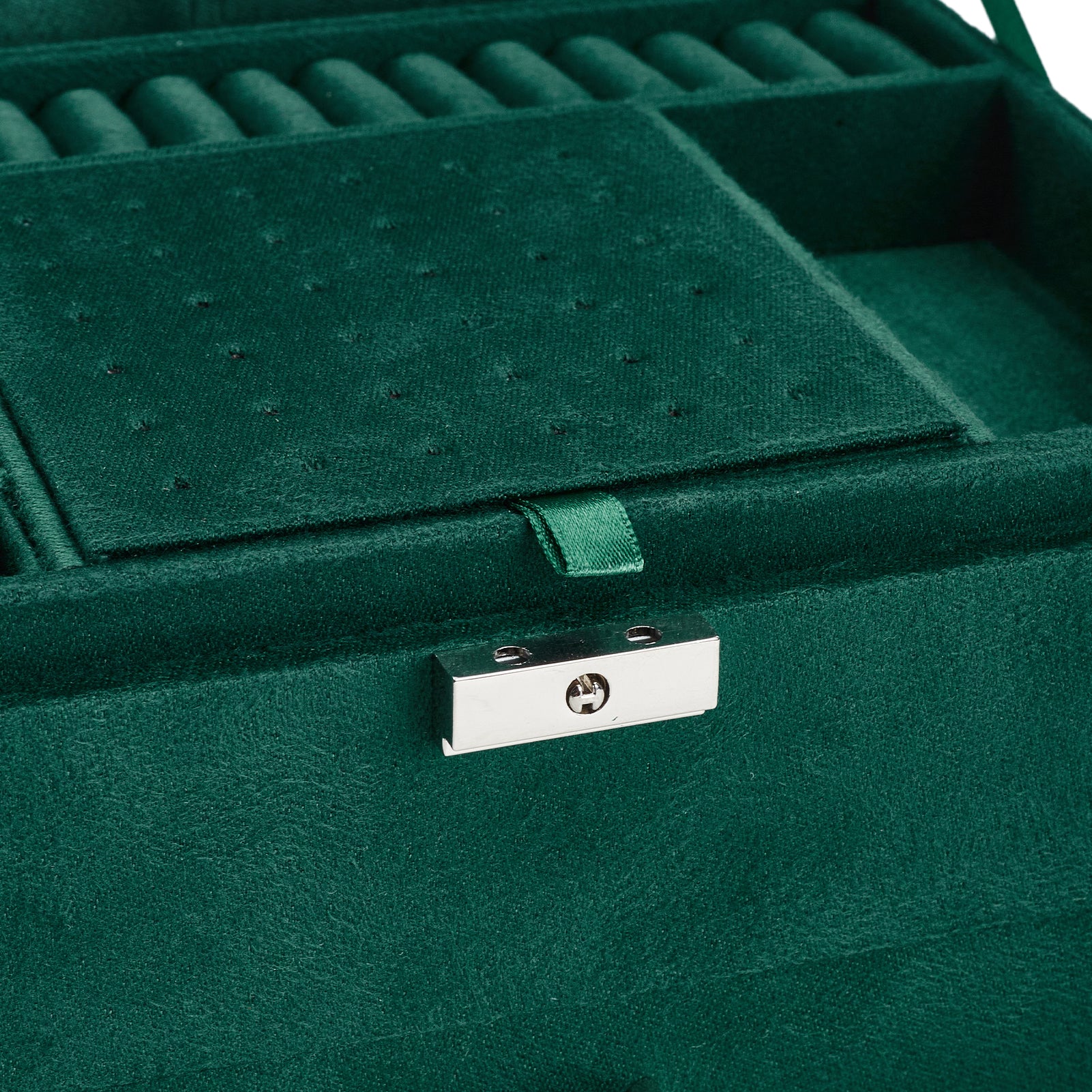 VelvetVault™ – 3-Layer Vintage Jewellery Storage Box with Lock