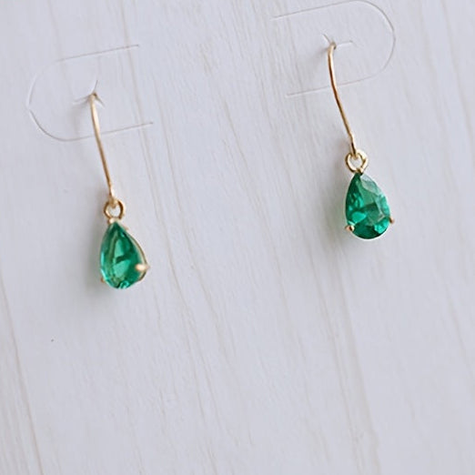 Éclat Royale – 925 Sterling Silver Drop Earrings